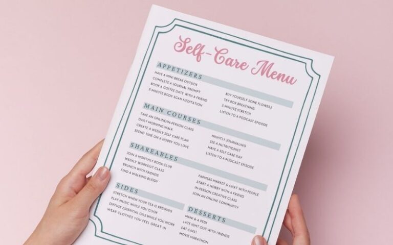 I Built a Self-Care Menu for Bad Days